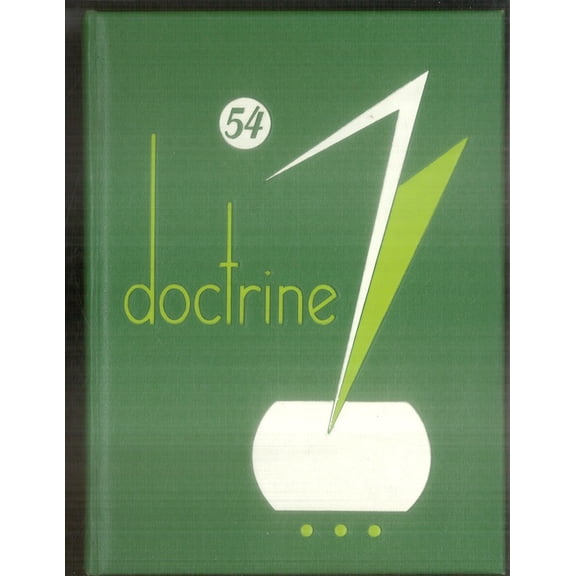 (Custom Reprint) Yearbook: 1954 Monroe High School - Doctrine Yearbook (St Paul, MN)