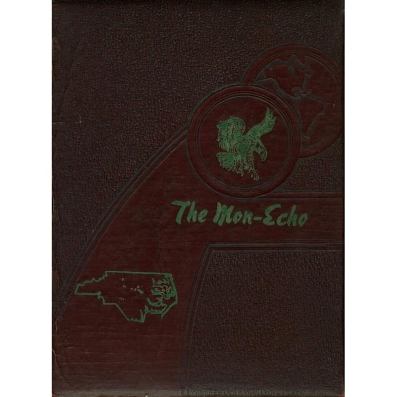(Custom Reprint) Yearbook: 1954 Monticello High School - Mon Echo Yearbook (Browns Summit, NC)