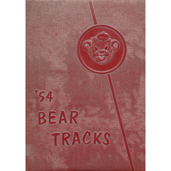 (Custom Reprint) Yearbook: 1954 Moscow High School - Bear Tracks Yearbook (Moscow, ID)