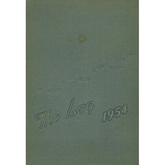 (Custom Reprint) Yearbook: 1954 Nichols High School - Log Yearbook (Oxford, NC)