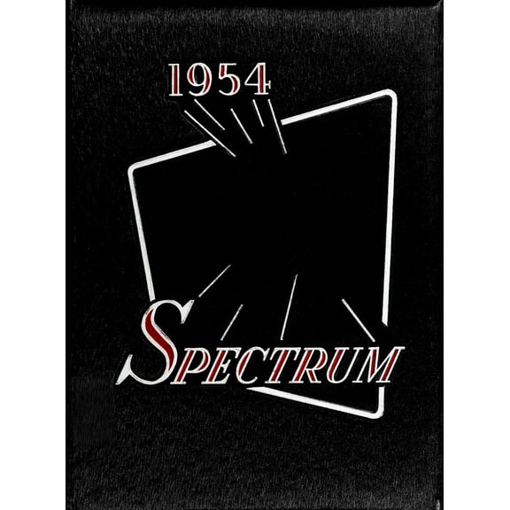 (Custom Reprint) Yearbook: 1954 North Central College - Spectrum Yearbook (Naperville, IL)