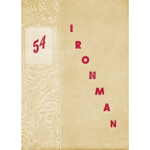 (Custom Reprint) Yearbook: 1954 Nowata High School - Ironman Yearbook (Nowata, OK)