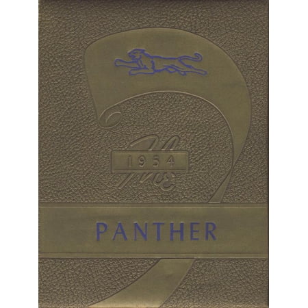 (Custom Reprint) Yearbook: 1954 Oakwood High School - Panther Yearbook (Oakwood, TX)