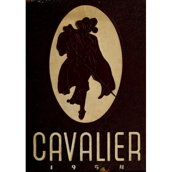 (Custom Reprint) Yearbook: 1954 Oceana High School - Cavalier Yearbook (Virginia Beach, VA)