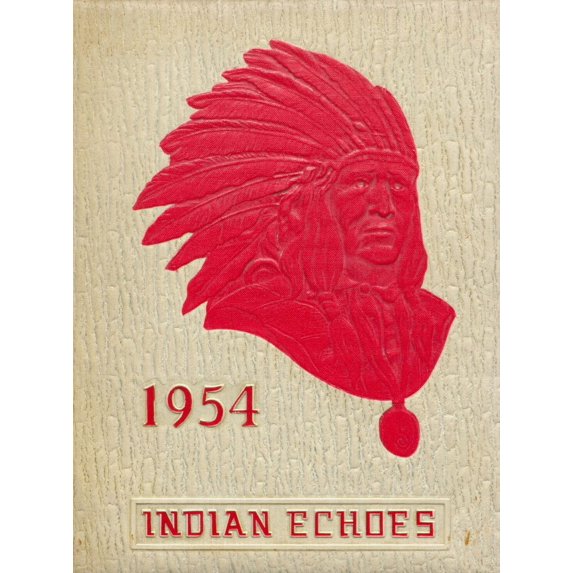 (Custom Reprint) Yearbook: 1954 Pawnee High School - Indian Echoes Yearbook (Pawnee, IL)