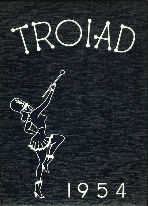 (Custom Reprint) Yearbook 1954 Pottstown High School Troiad Yearbook