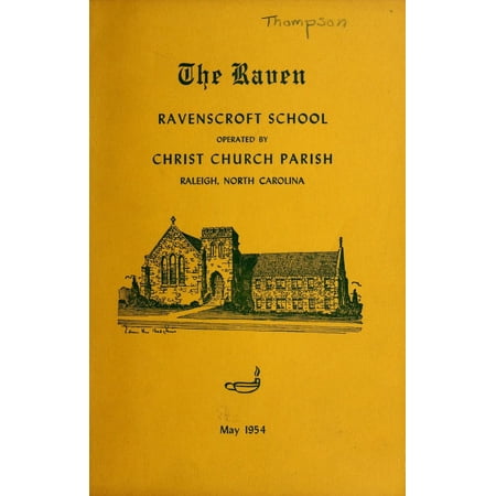 (Custom Reprint) Yearbook: 1954 Ravenscroft School - Raven Yearbook (Raleigh, NC)