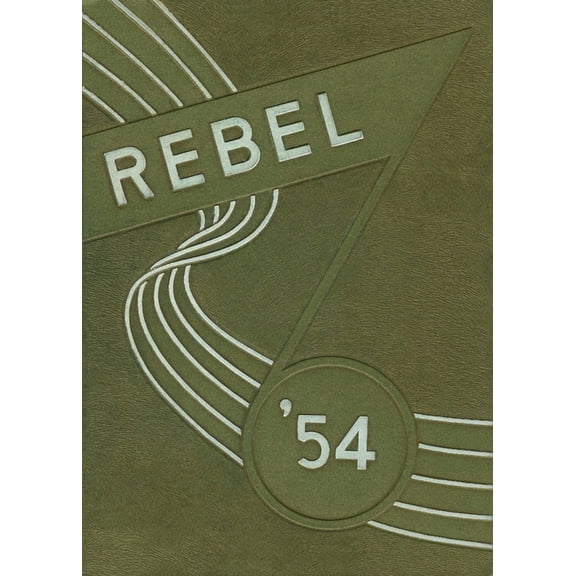 (Custom Reprint) Yearbook: 1954 Robert E Lee Institute - Rebel Yearbook (Thomaston, GA)