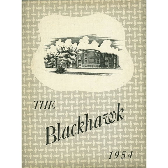 (Custom Reprint) Yearbook: 1954 South Beloit High School - Blackhawk Yearbook (South Beloit, IL)