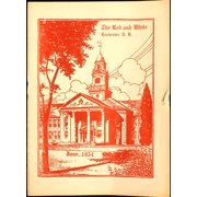 Custom Reprint Yearbook 1954 Spaulding High School - Red and White Yearbook Rochester, NH
