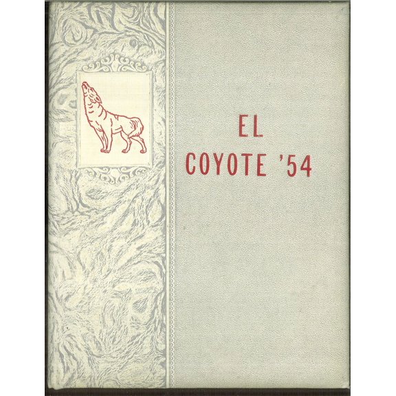 (Custom Reprint) Yearbook: 1954 Tatum High School - El Coyote Yearbook (Tatum, NM)