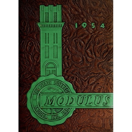 (Custom Reprint) Yearbook: 1954 Trine University - Modulus Yearbook (Angola, IN)