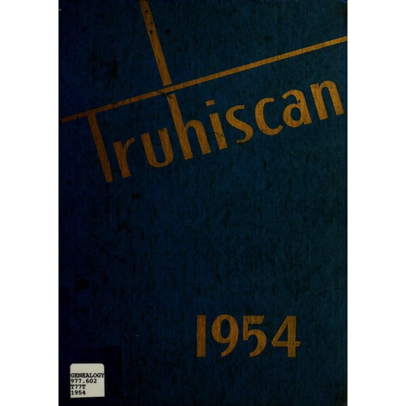 (Custom Reprint) Yearbook: 1954 Truman High School - Truhiscan Yearbook (Truman, MN)