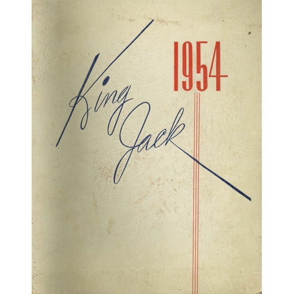 (Custom Reprint) Yearbook: 1954 Webb City High School - King Jack Yearbook (Webb City, MO)