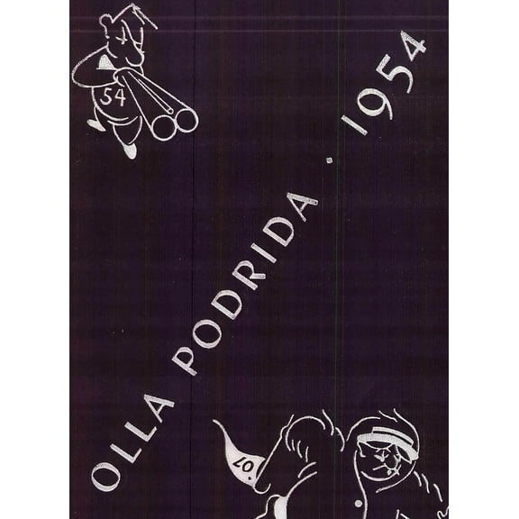 (Custom Reprint) Yearbook: 1954 Wesleyan University - Olla Podrida Yearbook (Middletown, CT)