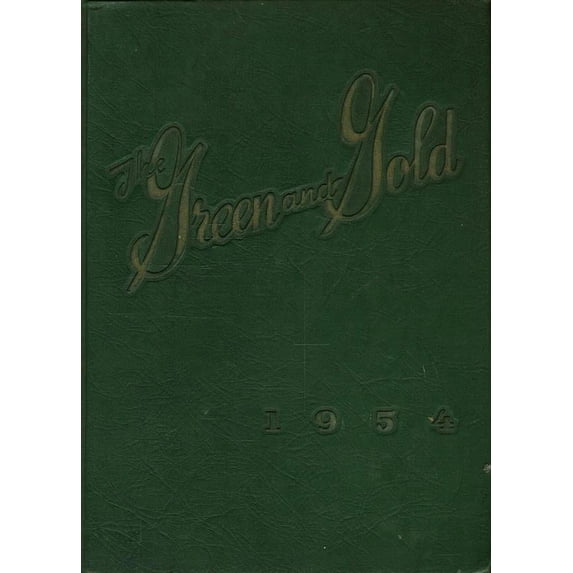 (Custom Reprint) Yearbook: 1954 Wilkes Central High School - Green and Gold Yearbook (North Wilkesboro, NC)