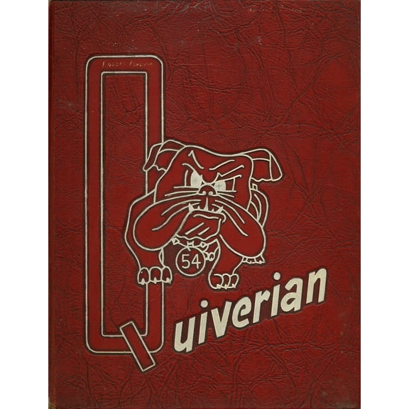 (Custom Reprint) Yearbook: 1954 Wyandotte High School - Quiverian Yearbook (Kansas City, KS)