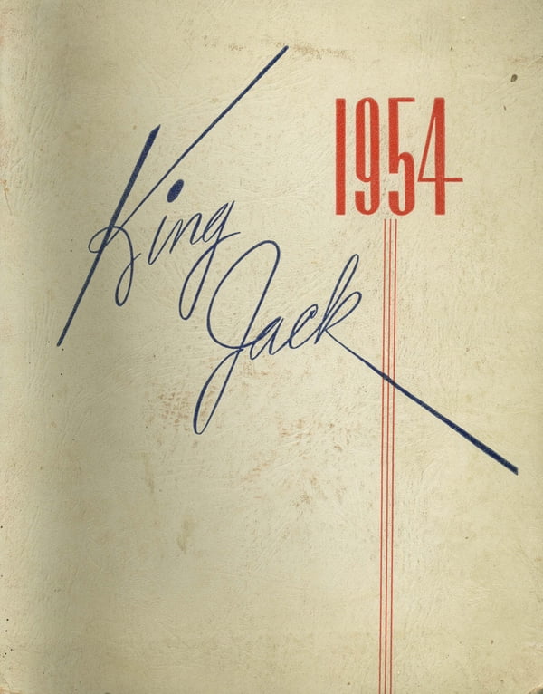 (Custom Reprint) Yearbook 1954 b City High School King Jack
