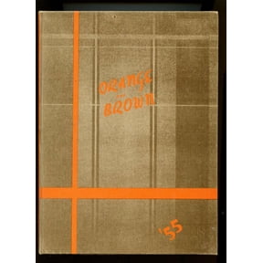 (Custom Reprint) Yearbook: 1955 Abilene High School - Orange and Brown Yearbook (Abilene, KS)