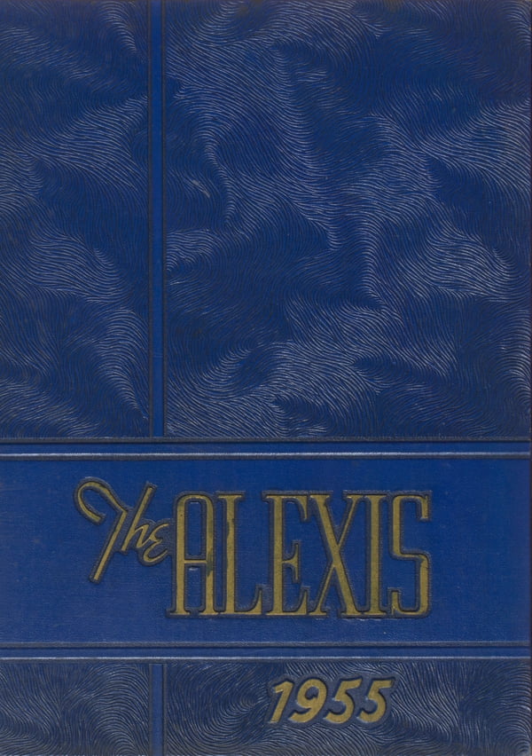 (Custom Reprint) Yearbook 1955 Alexis I DuPont High School Alexis