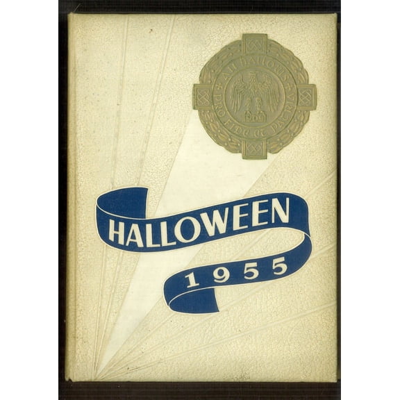 (Custom Reprint) Yearbook: 1955 All Hallows High School - Halloween Yearbook (Bronx, NY)
