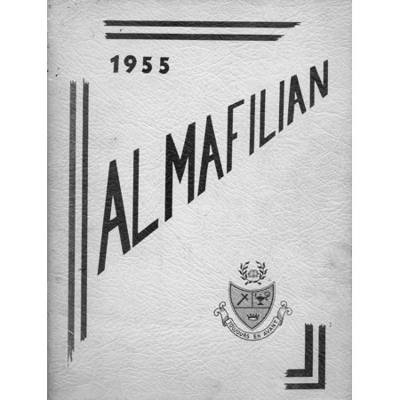 (Custom Reprint) Yearbook: 1955 Alma College - Almafilian Yearbook (St Thomas, Ontario Canada)