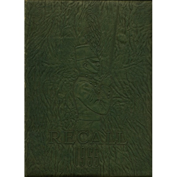 (Custom Reprint) Yearbook: 1955 Augusta Military Academy - Recall Yearbook (Fort Defiance, VA)