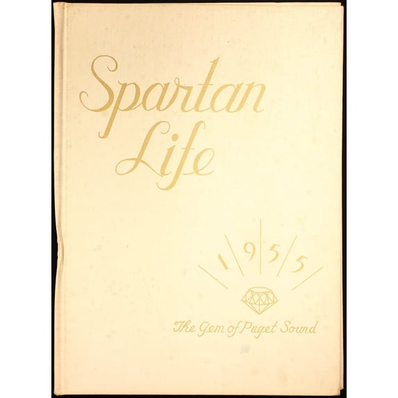 (Custom Reprint) Yearbook: 1955 Bainbridge High School - Spartan Life Yearbook (Bainbridge Island, WA)