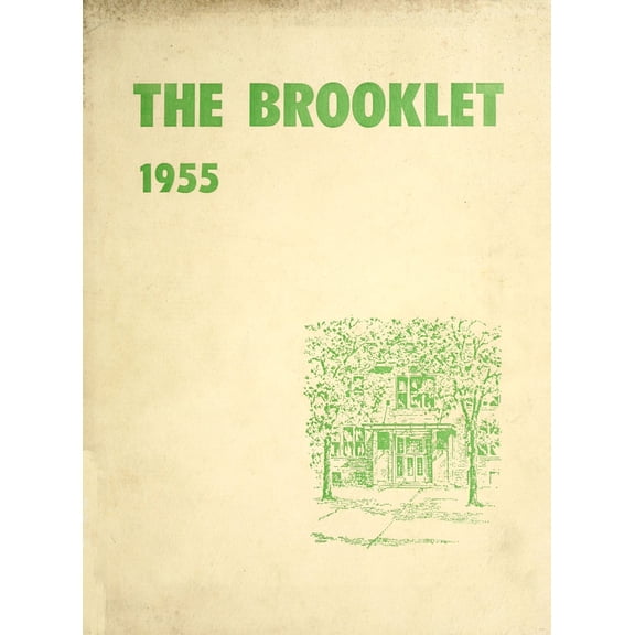 (Custom Reprint) Yearbook: 1955 Brookville High School - Brooklet Yearbook (Brookville, IN)