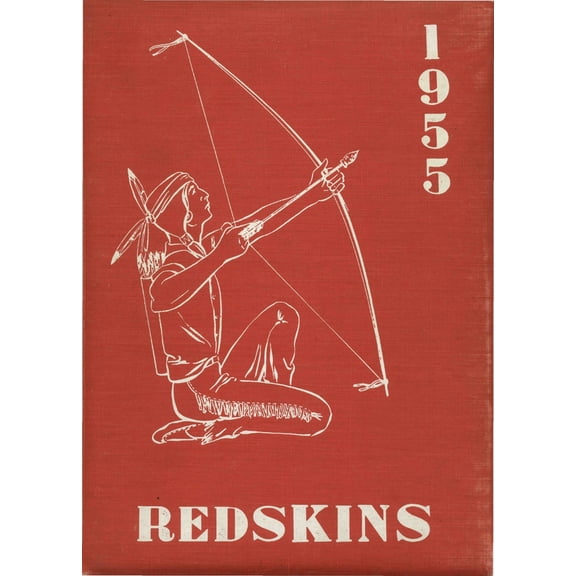 (Custom Reprint) Yearbook: 1955 Camden Frontier High School - Redskin Yearbook (Camden, MI)