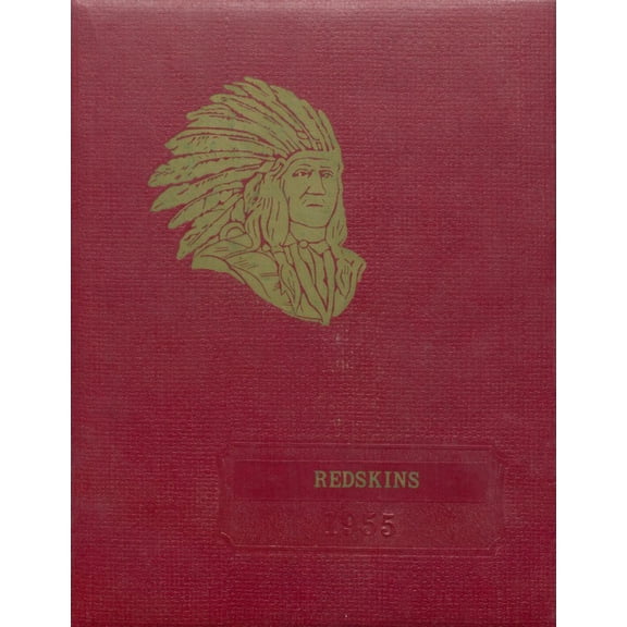 (Custom Reprint) Yearbook: 1955 Cario High School - Redskin Yearbook (Cario, NE)