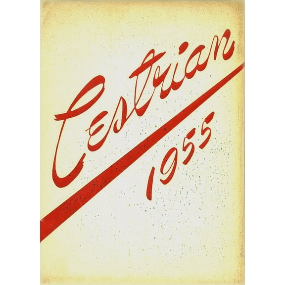 (Custom Reprint) Yearbook: 1955 Chester High School - Cestrian Yearbook (Chester, SC)