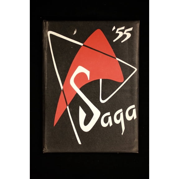 (Custom Reprint) Yearbook: 1955 Clarence Central School - Saga Yearbook (Clarence, NY)