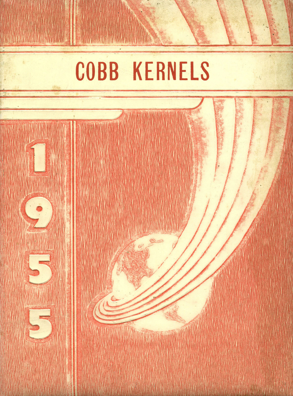 (Custom Reprint) Yearbook 1955 Cobb High School Kernels Yearbook
