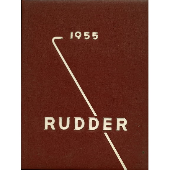 (Custom Reprint) Yearbook: 1955 Dwight Township High School - Rudder Yearbook (Dwight, IL)