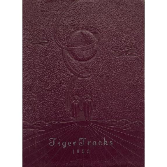 (Custom Reprint) Yearbook: 1955 Elgin High School - Panther Tracks Yearbook (Elgin, IA)