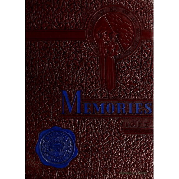 (Custom Reprint) Yearbook: 1955 Everett High School - Memories Yearbook (Everett, MA)