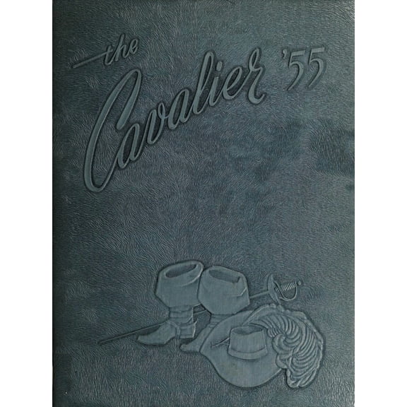 (Custom Reprint) Yearbook: 1955 Gloucester High School - Cavalier Yearbook (Gloucester, VA)