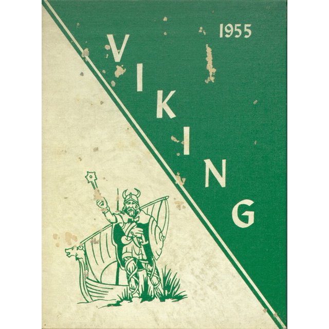 (Custom Reprint) Yearbook 1955 Grayling High School Viking Saga