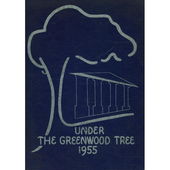 (Custom Reprint) Yearbook: 1955 Greenwood High School - Under the Greenwood Tree Yearbook (Springfield, MO)