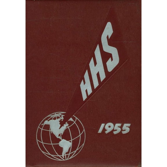 (Custom Reprint) Yearbook: 1955 Hampton High School - Scarlet and Black Yearbook (Hampton, IA)