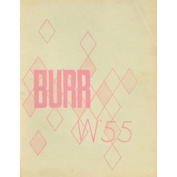 (Custom Reprint) Yearbook: 1955 John Burroughs Middle School - Burr Yearbook (Los Angeles, CA)