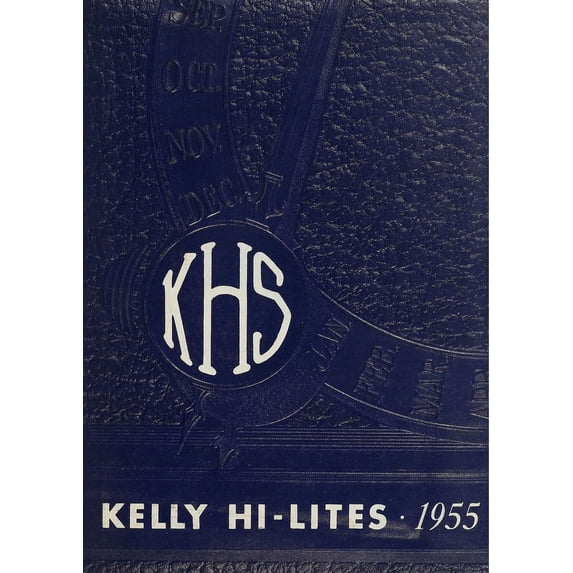 (Custom Reprint) Yearbook: 1955 Kelly High School - Hi Lites Yearbook (Kelly, KS)