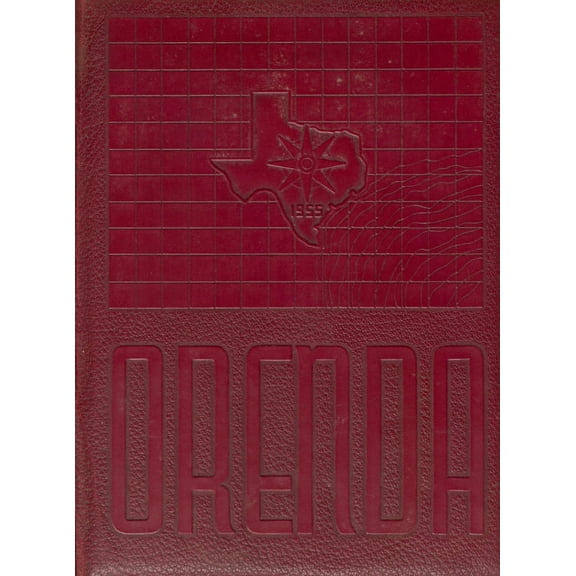(Custom Reprint) Yearbook: 1955 Lamar High School - Orenda Yearbook (Houston, TX)