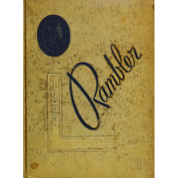 (Custom Reprint) Yearbook: 1955 Lancaster High School - Rambler Yearbook (Lancaster, SC)