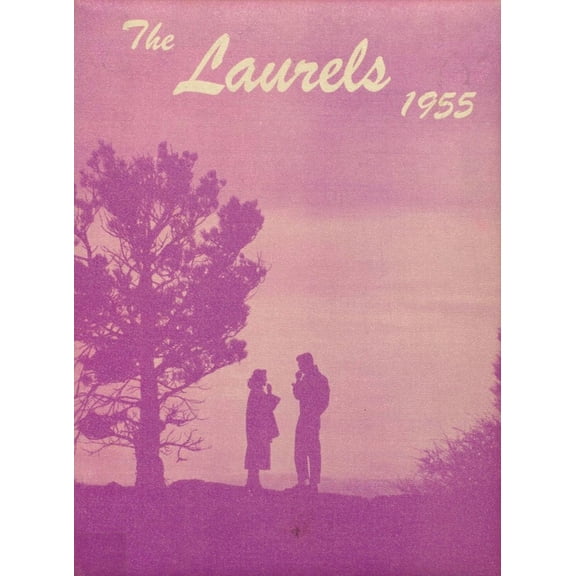 (Custom Reprint) Yearbook: 1955 Laurel High School - Laurels Yearbook (Laurel, MT)