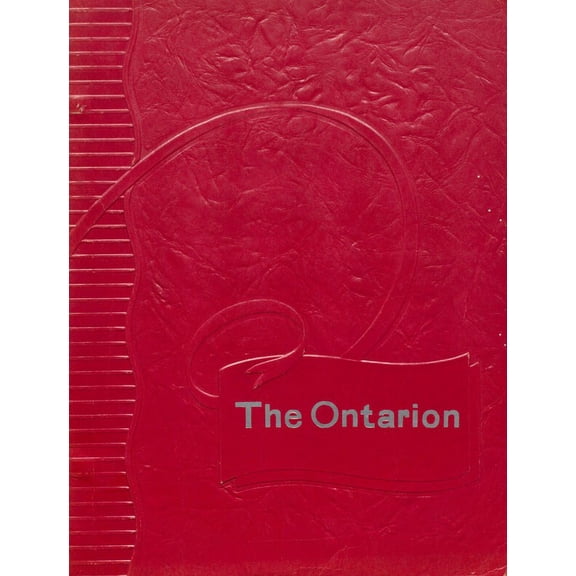 (Custom Reprint) Yearbook: 1955 Lyme Central School - Ontarion Yearbook (Chaumont, NY)