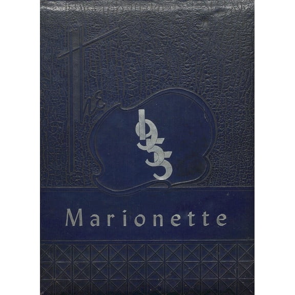 (Custom Reprint) Yearbook: 1955 Marion High School - Marionette Yearbook (Marion, KY)