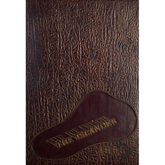 (Custom Reprint) Yearbook: 1955 Marshall High School - Islander Yearbook (Marshall, NC)
