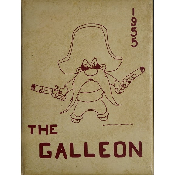 (Custom Reprint) Yearbook: 1955 Mathis High School - Galleon Yearbook (Mathis, TX)